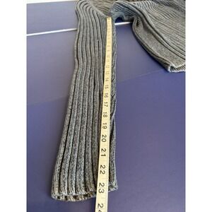 Calvin Klein Jeans 3D Thick Cable Knit Sweater Grey Medium - Long Arms Elevated